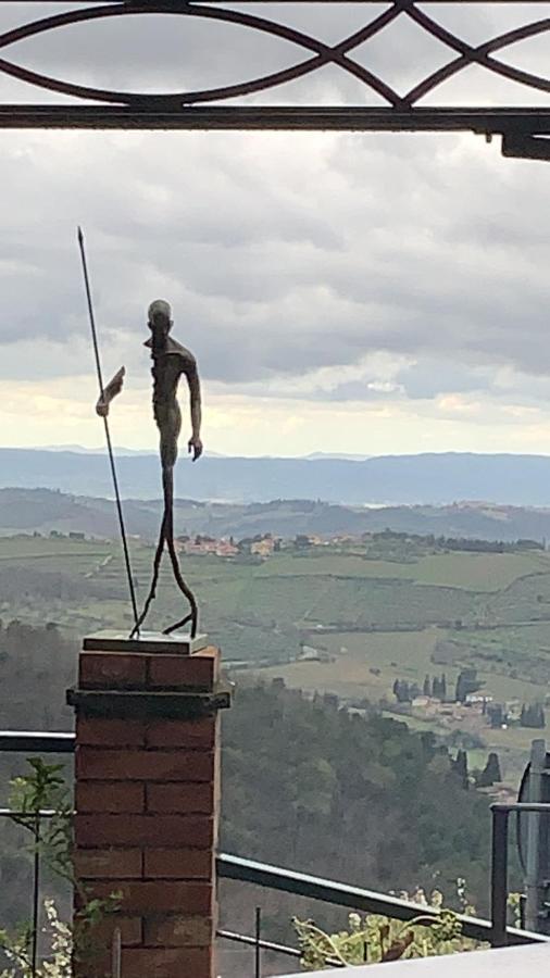 Casa Panzano Tuscany 潘札诺 外观 照片